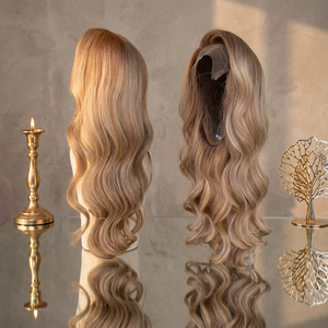 Proveedor Mayorista de Pelucas con Frente de Encaje sin Pegamento, con Encaje HD, Cabello Humano Virgen Remy Brasileño 100%, Largo - Product Image 1