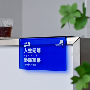 Thiết kế sáng tạo quầy <span class=keywords><strong>bar</strong></span> Acrylic Bảng hiển thị bảng giá menu danh sách nhắc nhở tùy biến - Product Image 4