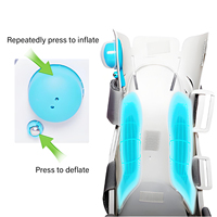 Botte de marche orthopédique pneumatique post-opératoire OEM avec vessie d'air gonflable pour stabilisation de la cheville et récupération post-chirurgicale