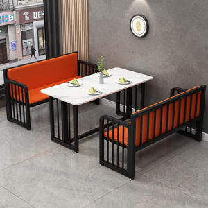 Combinaison de chaise de <span class=keywords><strong>table</strong></span> à manger commerciale pour restaurant bar collations magasin de thé au lait long <span class=keywords><strong>tabouret</strong></span> de <span class=keywords><strong>table</strong></span> mural pour barbecue - Product Image 6