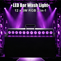 Luces de haz RGBW de 12x3W en oferta, 3 en 1, LED con control de sonido DMX512 con blanco para fiestas, clubes y DJ