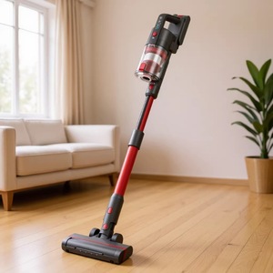 Huayi Stick <b>Vacuum</b> Cleaner 0.6L Dust Bin Battery Powered Lightweight <b>Portable</b> For Hard Floor Cleaning - Product Image 1