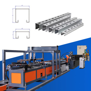 Staffa solare rullo formatrice cambio rapido <span class=keywords><strong>c</strong></span> Purlin Solar Strut Stent fotovoltaico staffa macchina formatrice - Product Image 1