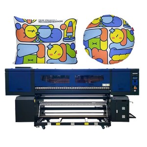 Impresora <span class=keywords><strong>Textil</strong></span> de Sublimación <span class=keywords><strong>Industrial</strong></span> de Alta Velocidad de 1.9m/2.6m/3.2m, Prensa de Calor para Sublimación Flexible Rollo a Rollo - Product Image 6