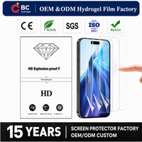 Film Hydrogel Flexible 7H 0,26 mm, Anti-choc, Anti-rayures et Résistant aux Explosions, HD Anti-choc pour Téléphones Mobiles