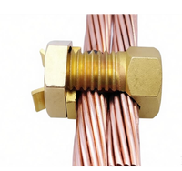 Conector de cable tipo perno dividido