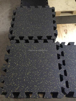 Ningshuo NSRT0330 Direktvertrieb Puzzle-Schutzmatte für Fitnessstudio-Böden 0,56'' Rutschfeste Ineinandergreifende Garagenbodenfliesen