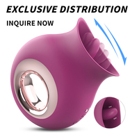 Global Bestseller OEM-Fabrik Zungenleck-Stimulations-Saugvibrator Metallischer Glanz Zugring-Vibrator Sexspielzeug für Frauen