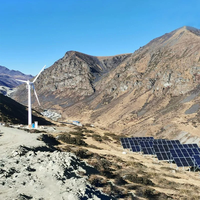 5kw 10kw 20kw 50kw 80kw 100kw 220v 380v générateur d'électricité éolienne industrielle éolienne à axe horizontal/éolienne