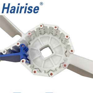 Hairise Plastic Modulaire Band Fruittransportband POM Platte Top Antislip Modulaire Ketting, 50,8 mm Pitch - Product Image 2