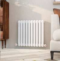 Radiateur décoratif vertical/horizontal SL50 en acier, colonne design, radiateur à eau chaude moderne pour chauffage central résidentiel