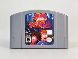 Cartucho de Juego N64 para <span class=keywords><strong>40</strong></span> <span class=keywords><strong>Winks</strong></span> USA - Versión NTSC en Inglés para Consola de Juegos Nintendo 64 - Product Image 2