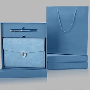 Set de Regalo de Cuaderno y Agenda de Cuero PU con Cierre Magnético A5 para Oficina y Negocios, Ideal para Regalos Promocionales Personalizados - Product Image 6