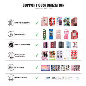 Tự phục vụ máy bán hàng tự động photobooth Selfie Hàn Quốc Photo Booth photobooth lều - Product Image 3