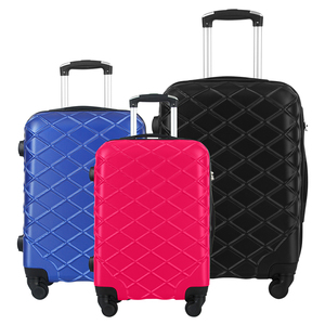 Nhà máy tùy chỉnh thời trang du lịch hành lý đặt vỏ cứng ABS phổ biến vali hành lý mang theo trên giá rẻ kích thước lớn xe đẩy hành lý CAS - Product Image 4