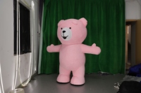 Ours en peluche vert foncé, meilleur cadeau, costume de mascotte gonflable géant, costume de cosplay, robe en fourrure pour événement