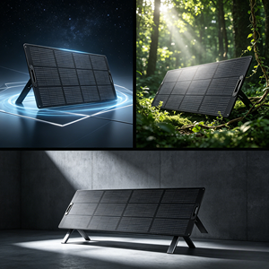 <span class=keywords><strong>Panneau</strong></span> <span class=keywords><strong>solaire</strong></span> monocristallin pliable <span class=keywords><strong>portable</strong></span> 240W pour station d'alimentation <span class=keywords><strong>portable</strong></span> - Product Image 3
