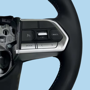 พวงมาลัยหนัง<span class=keywords><strong>สี</strong></span><span class=keywords><strong>ดำ</strong></span>สไตล์ GR แบบกำหนดเองสำหรับ Toyota Corolla 4Runner Crown RAV4 Fortuner <span class=keywords><strong>Yaris</strong></span> Prius Lexus Lx570 GX470 - Product Image 5