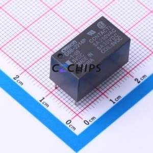 G6B-2214P-1-US DC5 Power Relay DIP,10.9x19.9mm 5V 2 Normally Open: 2A (DPST-Normally Open)::: 125V-DC/380V-AC - Product Image 1