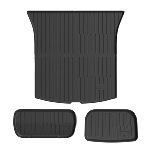 Huanjing อุปกรณ์เสริมภายในรถแม่พิมพ์หรูหรา TPE <span class=keywords><strong>frunk</strong></span> mats <span class=keywords><strong>Tesla</strong></span> รุ่น3ไฮแลนด์รุ่น <span class=keywords><strong>Y</strong></span> จูนิเปอร์รับประกัน18เดือน - Product Image 5