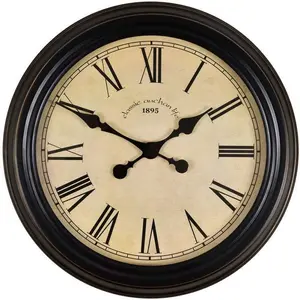 Europeo moderno <span class=keywords><strong>Orologio</strong></span> Al Quarzo Retrò In Ferro Battuto Antico Pannelli Murali Decorativo <span class=keywords><strong>Orologio</strong></span> <span class=keywords><strong>Da</strong></span> <span class=keywords><strong>Parete</strong></span> Per Soggiorno - Product Image 1