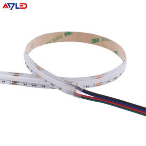 Bande LED réglable RGB IP20 sans télécommande 5m CE RoHs pour 12v COB haute densité 810 LED/m découpable et dimmable - Product Image 2