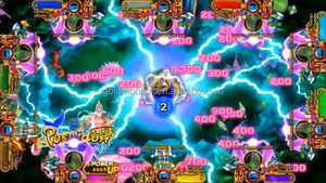 Mới đến 65 ''/55'' trò chơi video trực tuyến cao giữ cá chụp máy Tủ Poseidon của lĩnh vực - Product Image 6