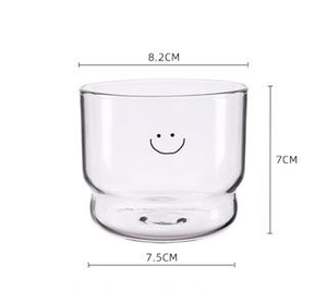 Tazza in Vetro a Doppia Parete Trasparente, Design Moderno con Stampa Cartoon, Antigoccia, Senza BPA, per Latte e Caffè, Ideale per il Ritorno a Scuola - Product Image 6