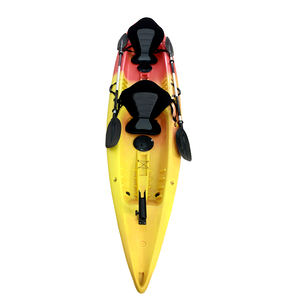 TOLEE Kayak à pédales de 12,5 pieds pour 2 personnes, coque en PEBDL avec vue dégagée pour lacs, rivières - Product Image 6