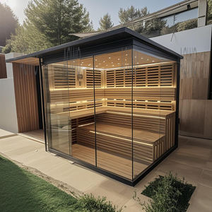 <span class=keywords><strong>Sauna</strong></span> en bois extérieur pour 2-4 personnes salle de <span class=keywords><strong>sauna</strong></span> robuste et profit jardin extérieur est très agréable - Product Image 3