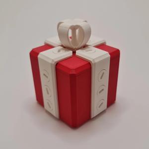 Boîte cadeau surprise d'anniversaire amusante, imprimée en 3 couleurs, en plastique détachable, durable, non toxique et biodégradable, pour les préférés - Product Image 2