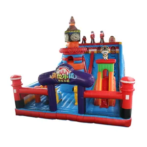 kids inflatable playground park amusement jumping Kids water inflatable theme park for sale