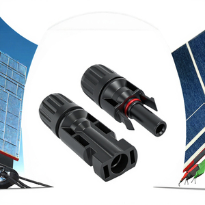 High-Temperature Resistant PV Male/Female <b>Quick</b> Solar <b>Connector</b> IP67 Rated 1000V 30A Copper Silver Plating Solar Power System - Product Image 3