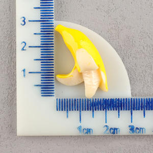 كابوشون راتنجي مسطح بتصميم فواكه لطيفة (أناناس، رقائق الموز، برتقال) للحرف اليدوية، الأكثر مبيعًا - Product Image 6