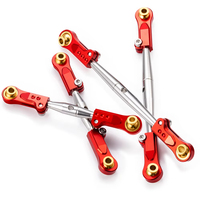 Set Penghubung Depan Logam untuk Suku Cadang Mobil RC Arrma Fury Mega 1/10