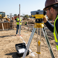 Niveau automatique économique 32x de grossissement MA-H32, étanche IP55, outil de mesure de niveau pour la construction