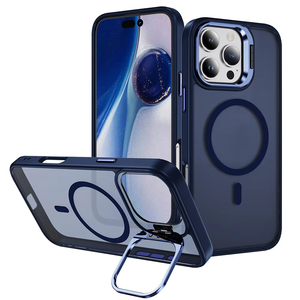 <span class=keywords><strong>Cover</strong></span> magnetica per telefono <span class=keywords><strong>cellulare</strong></span> per iPhone 11 12 13 14 15 Pro Max 16 Pro custodia per telefono <span class=keywords><strong>cellulare</strong></span> <span class=keywords><strong>con</strong></span> supporto rotante in metallo - Product Image 2