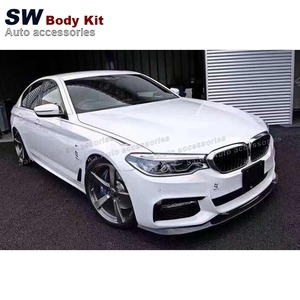 Labbro anteriore in fibra di carbonio per <span class=keywords><strong>BMW</strong></span> <span class=keywords><strong>serie</strong></span> <span class=keywords><strong>5</strong></span> G30 G38 LCI 2017-2020 upgrade paraurti anteriore Splitter rivestimento diffusore labbro - Product Image 3