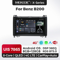 Lecteur DVD Android Auto 8+128G pour Benz B200 Classe B W169 W245 Viano Vito W639 Sprinter W906 AM FM RDS 4G LTE