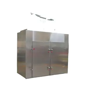 Secador de bandeja de ar quente de fácil operação, equipamento de secagem de cardamomo e frutas e ervas, equipamento de processamento eficiente