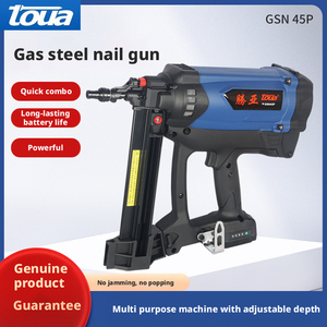 Chiodatrice a Gas Toua <span class=keywords><strong>Gsn</strong></span> 45P, Utensile di Fissaggio Elettrico per Calcestruzzo, Pistola per Chiodi a Gas Senza Fili - Product Image 4