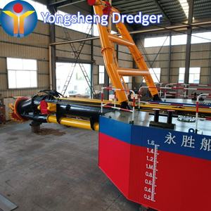 Draga de Sucção Cortadora de 16 Polegadas Equipada com Potentes Bombas de Dragagem Capazes de Dragar Profundidades Variando de 0 a 15 Metros - Product Image 4