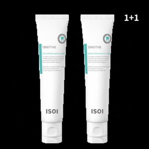 ยาสีฟัน Isoi 1 + 1รสมิ้นท์สดปริมาณ100กรัมสำหรับฟันที่มีความละเอียดอ่อนส่วนผสมทางเคมีสมุนไพรสำหรับเด็กกลิ่นมะนาวป้องกันโพรง - Product Image 1