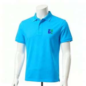 Polo da <span class=keywords><strong>Uomo</strong></span> Personalizzate con Logo Aziendale, 100% Cotone 220 GSM, <span class=keywords><strong>Colletto</strong></span> a Costine, Manica Corta, per Eventi - Product Image 4