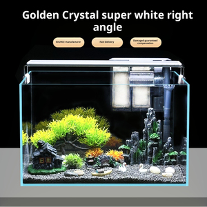 Modern 50W draagbaar glazen <span class=keywords><strong>aquarium</strong></span>, milieuvriendelijk, <span class=keywords><strong>220V</strong></span> <span class=keywords><strong>mini</strong></span> rechthoekig <span class=keywords><strong>aquarium</strong></span> met beschermende doos voor kantoor of huishoudelijk gebruik - Product Image 5