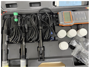 <span class=keywords><strong>Appareil</strong></span> de test de la qualité de <span class=keywords><strong>l</strong></span>'eau multiparamètres étanche AZ86032 ODO/ PH/ COND./ SALT/TDS/Temp/EC - Product Image 4