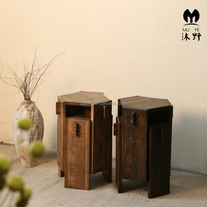 Pouf ottoman de style rétro haut de gamme, élégant et confortable, pour chambre, hôtel, appartement, mobilier de loisirs d'intérieur - Product Image 1