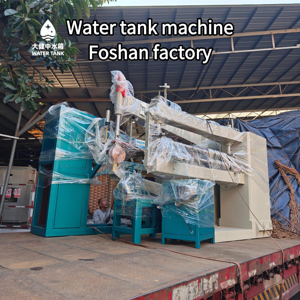 Heavy Duty Metal Water Tank Making Machine Rib Rolling Seam Welder Spot ...
