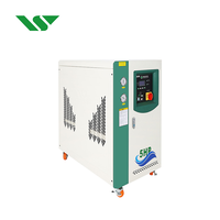 Compresseur à spirale de réfrigération R410A de Chine, refroidisseur d'eau refroidi par air/eau, refroidisseur d'eau à haute efficacité pour le soufflage de bouteilles en PET