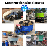 Petit mélangeur de ciment de machine de brique avec le mélangeur concret Jw350 de pot de ciment de rendement élevé